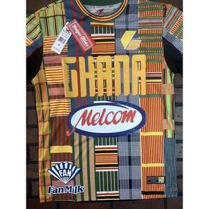 GHANA 1990 World Cup National Team Soccer‎ Jersey~M, L, XL, XXL